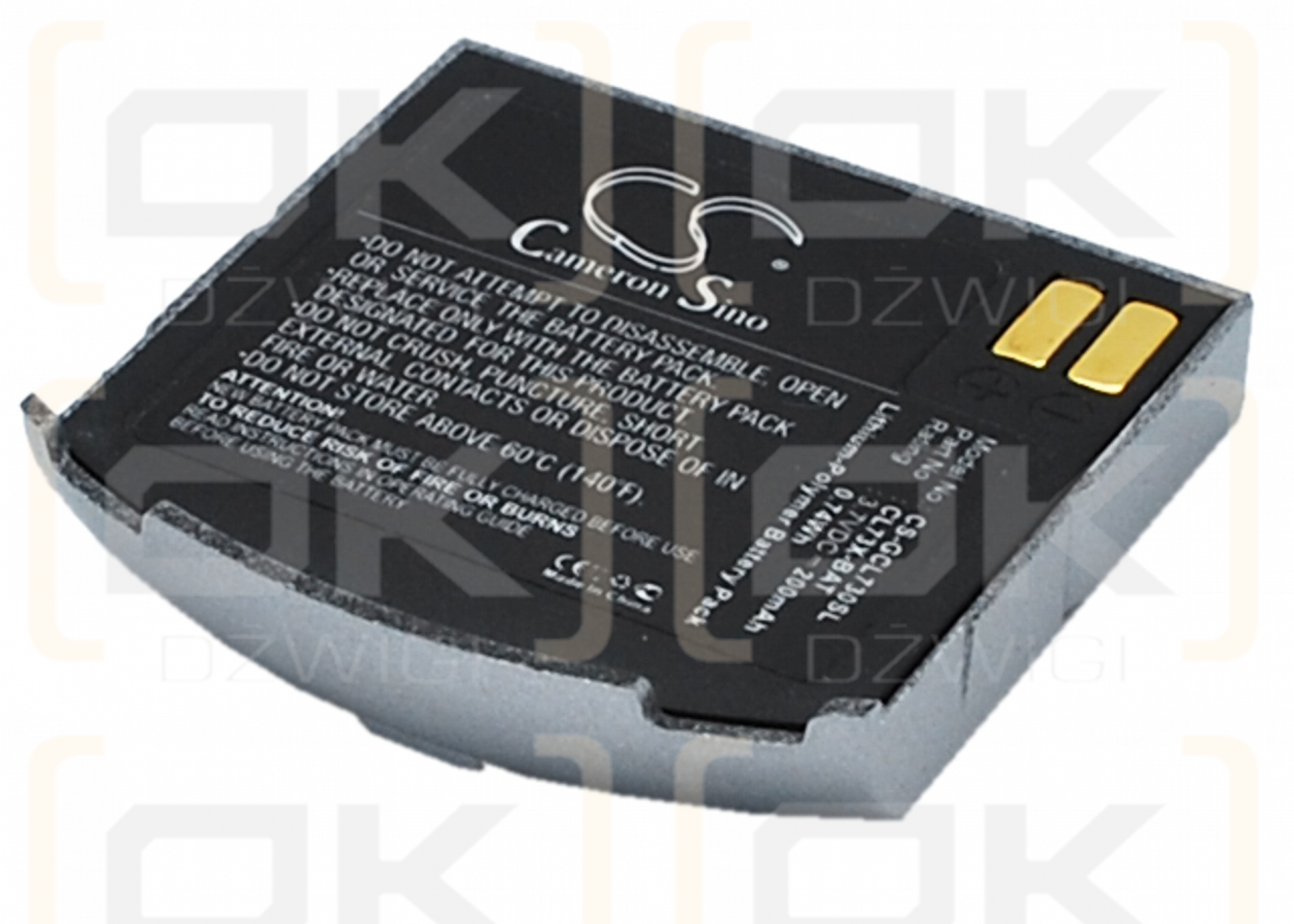 Geemarc CL7300AD / CL73X-BAT 200 mAh Li-Polymer 3.7 V (Cameron Sino)