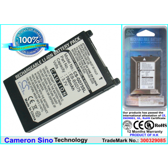 Batería de repuesto para Panasonic GD76 / EB-BSD75, 700 mAh, iones de litio, 3,7 V (Cameron Sino)