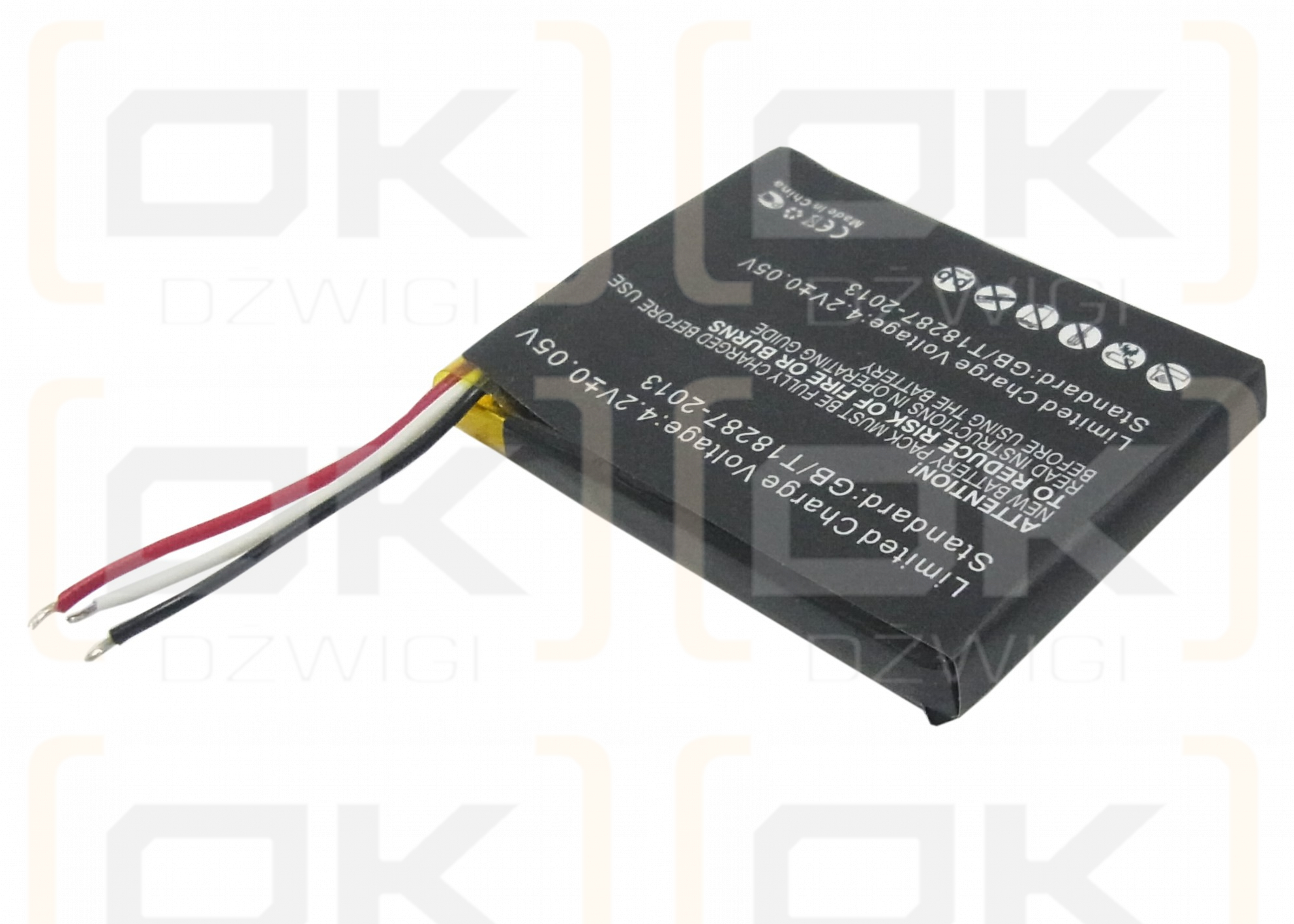 GoPro ARMTE-002 / YD362937P 350mAh Li-Polymer 3.7V (Cameron Sino)