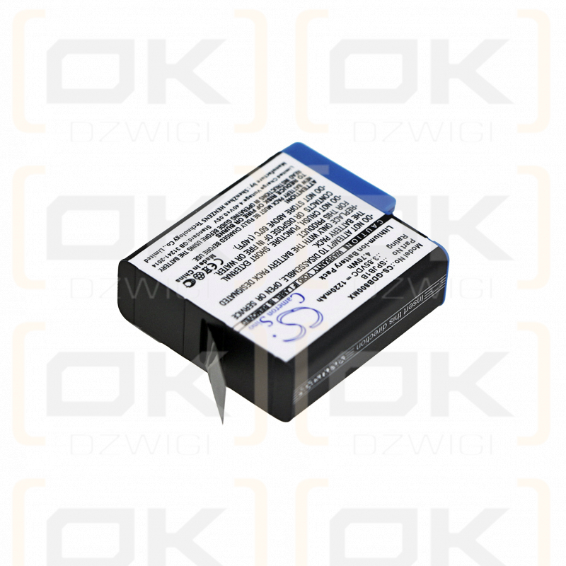 GoPro AABAT-001-AS / SPJB1B 1220mAh Li-ion 3.85V (Cameron Sino)