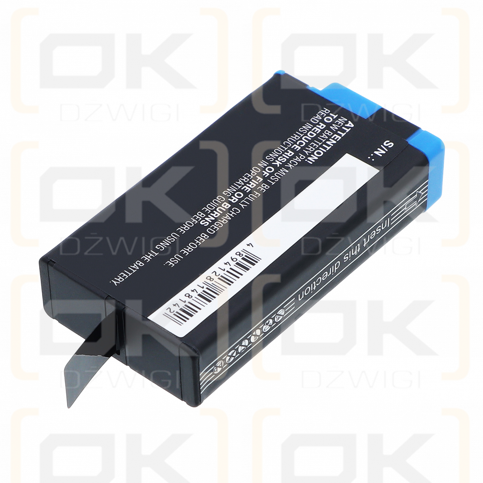 GoPro ACBAT-001 / SPCC1B 1400 mAh Li-ion 3.85 V (Cameron Sino)