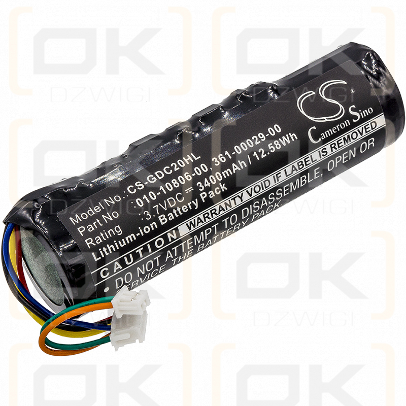 Sistema Astro Garmin DC40 / 010-10806-00 3400mAh Li-ion 3.7V (Cameron Sino)