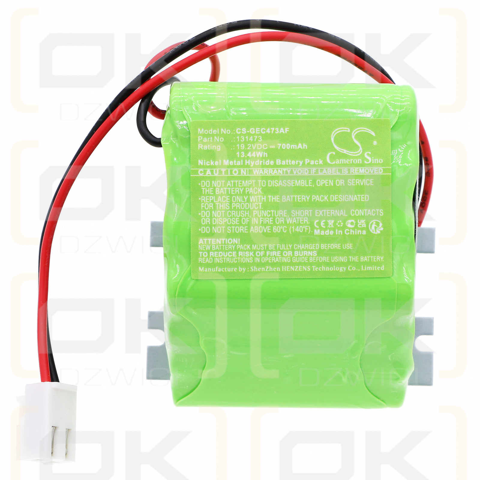 GEZE ECturn / 131473 700mAh Ni-MH 19,2V (Cameron Sino)