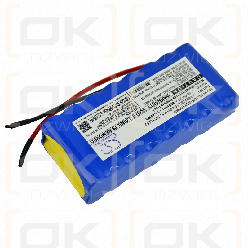 GE SCP912 / 88888235 800mAh Ni-MH 18.0V (Cameron Sino)