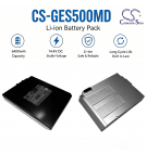 Ersatzakku für GE Vivid S6 / 2378963-2 6400 mAh Li-Ion 14,4 V (Cameron Sino)