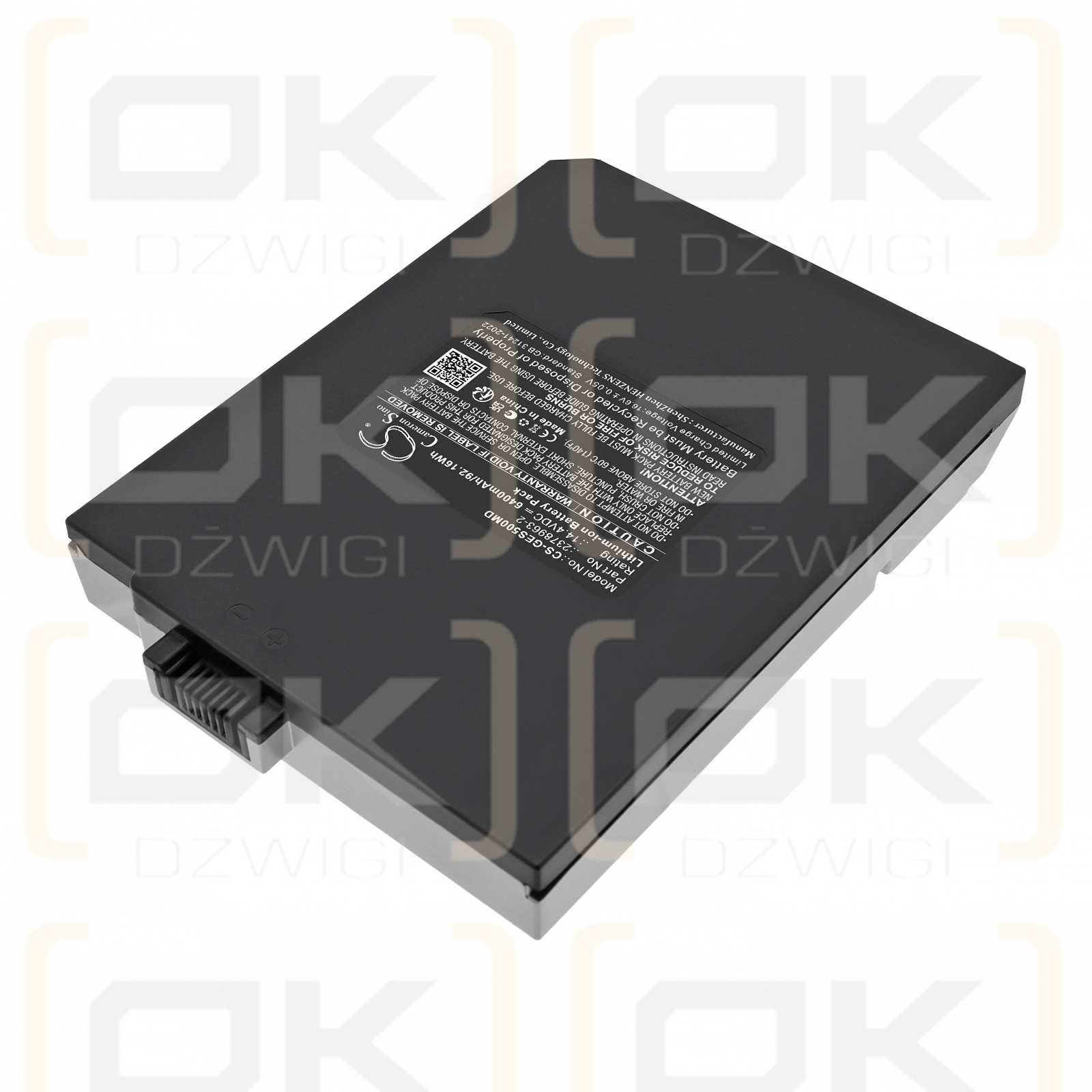 Replacement Battery for GE Vivid S6 / 2378963-2 6400 mAh Li-ion 14.4 V (Cameron Sino)
