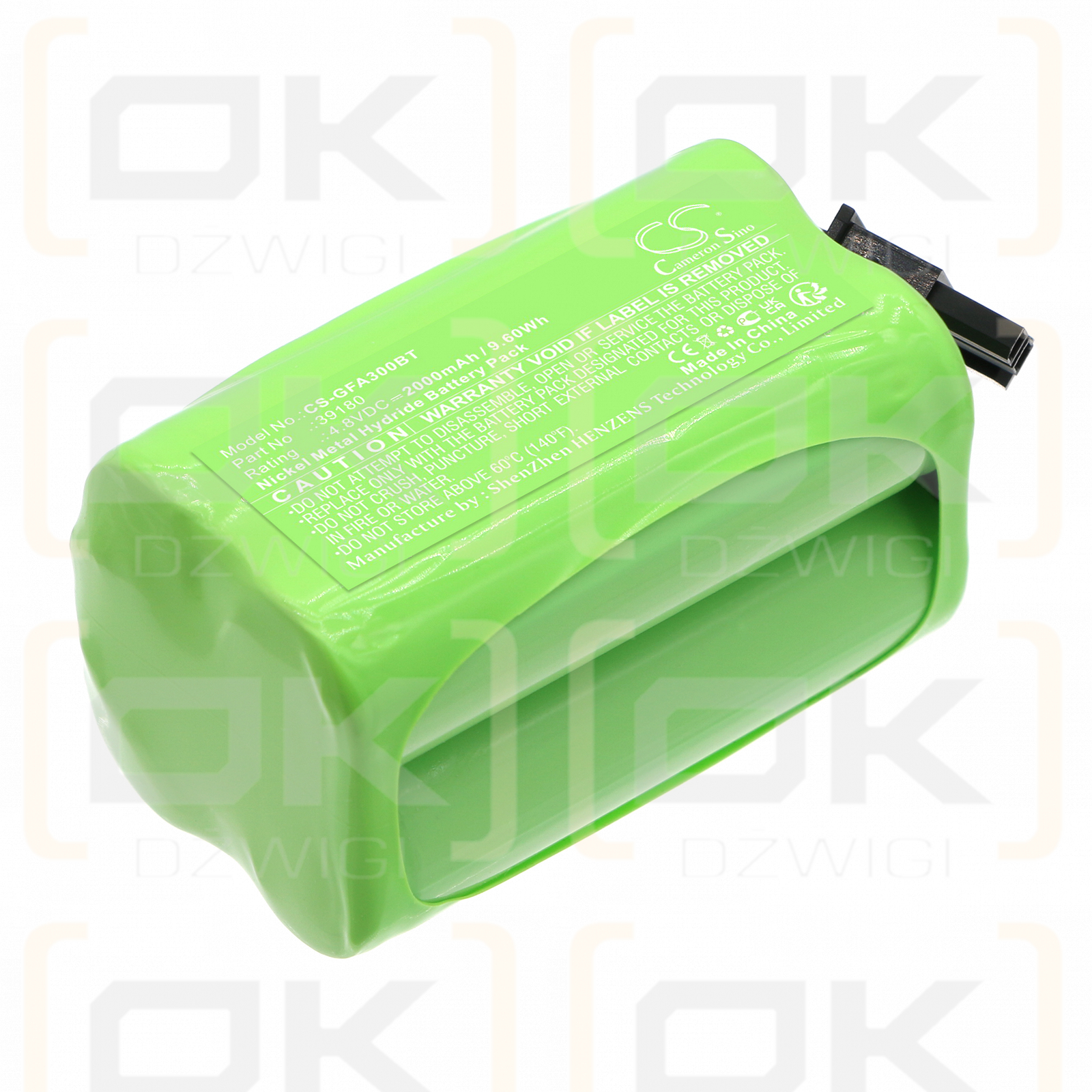 Grothe FA30-RP10 / 39180 2000 mAh Ni-MH 4,8 V (Cameron Sino)