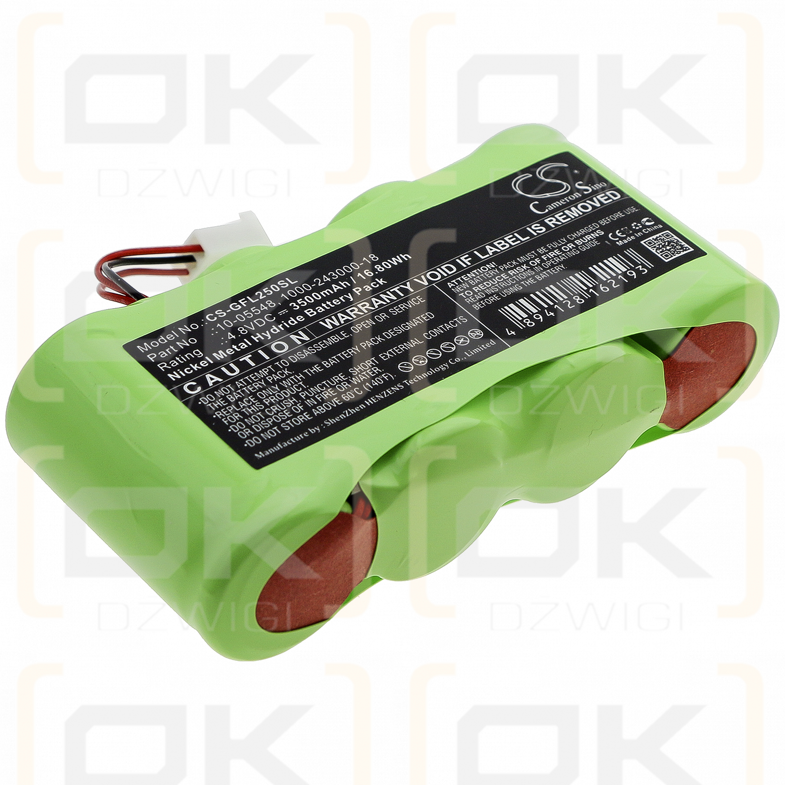 Láser de rotación Geo-Fennel FL 1000 / 10-05548 3500mAh Ni-MH 4.8V (Cameron Sino)