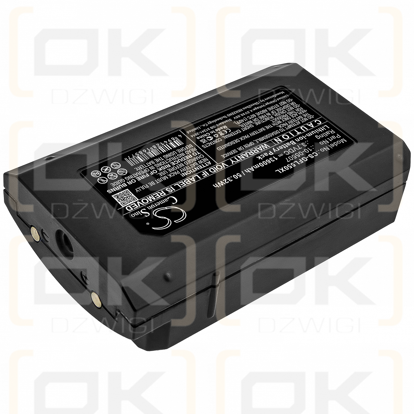 Geo-Fennel FL 550 / 10-05507 13600mAh Li-ion 3.7V (Cameron Sino)