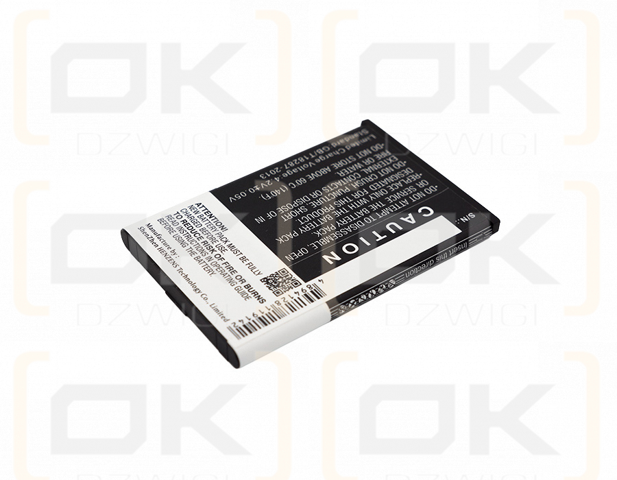 Golf Buddy DSC-GB400 / PI-A05-05 1700 mAh Li-Ion 3,7 V (Cameron Sino)