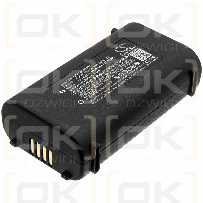 Garmin GPSMAP 276Cx / 010-12456-06 6800 mAh Li-Ion 3,7 V (Cameron Sino)