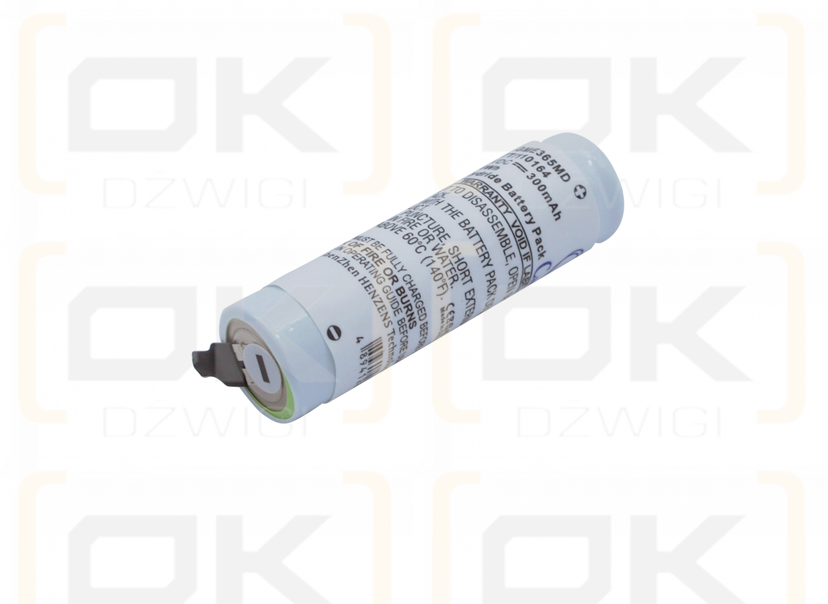 GE Oxycapnomonitor SMK 365 / 120164 300 mAh Ni-MH 3,6 V (Cameron Sino)