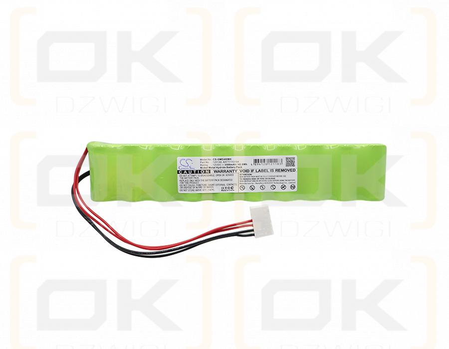 Hellige Marquette Eagle 4000 / 110184 3500mAh Ni-MH 12V (Cameron Sino)