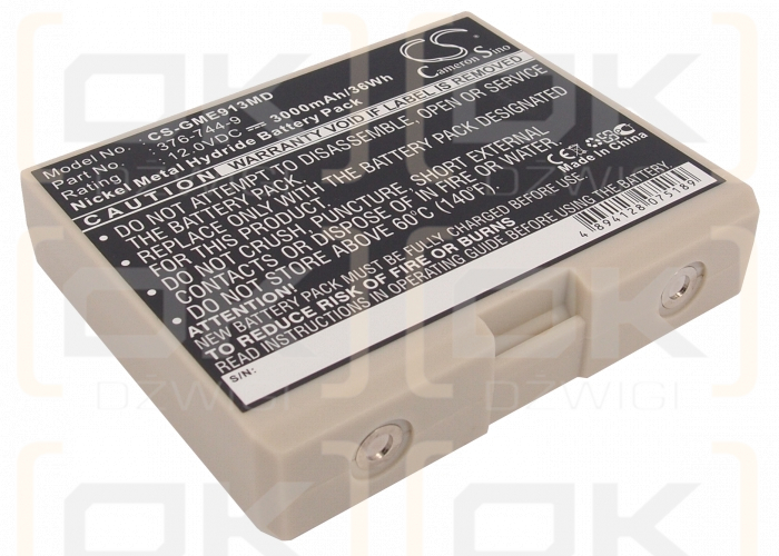 GE SCP-922 / 376-744-9 3000mAh Ni-MH 12.0V (Cameron Sino)