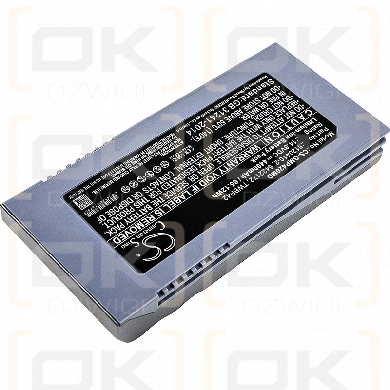 GE Echographe Vivid E / 5120410-2 4400mAh Li-ion 14.8V (Cameron Sino)