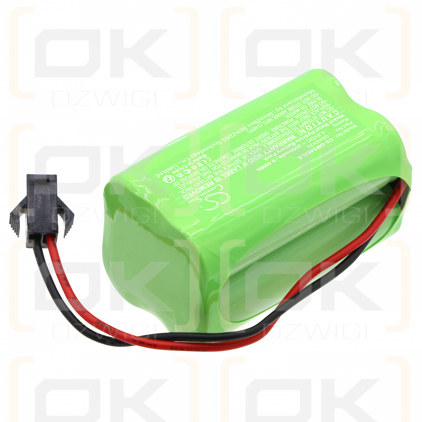 Gama Sonic 16B02 / GS48V20 2000mAh Ni-MH 4.8V (Cameron Sino)