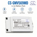 Replacement Battery for GE Vscan EXTend Ultrasound / 5693456 1150 mAh Li-ion 7.4 V (Cameron Sino)