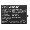 GIONEE GN9012L / BL-N3130 3100mAh Li-Polymer 3.85V (Cameron Sino)