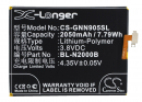 GIONEE GN9005 / BL-N2000B 2050 mAh Li-Polymer 3,8 V (Cameron Sino)