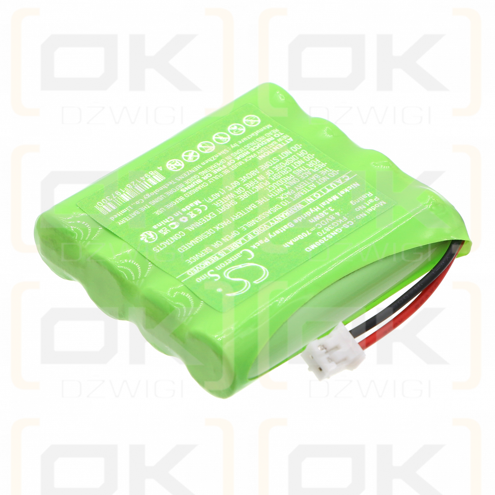 Globus A3R / FKG3870 700 mAh Ni-MH 4,8 V (Cameron Sino)