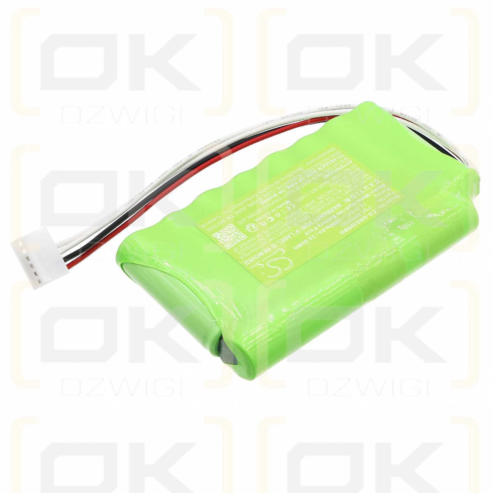 Globus StimVet 4000 / PBT MH0090 2000 mAh Ni-MH 12,0 V (Cameron Sino)