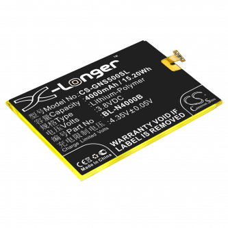 Сменный аккумулятор для GIONEE GN5005 Steel 2 Dual SIM TD-LTE / BL-N4000B 4000 мАч Li-Polymer 3,8 В (Cameron Sino)