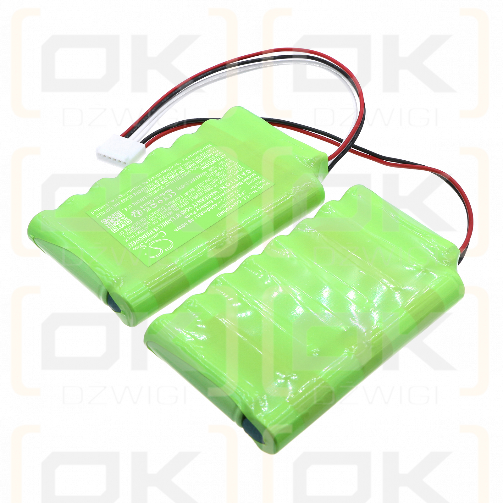 Globus RF Clinic Body / PBT MH0091 4000 mAh Ni-MH 12,0 V (Cameron Sino)