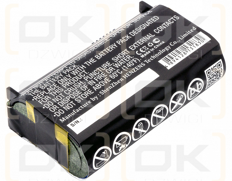 Getac PS236C / 441820900006 5200mAh Li-ion 3.7V (Cameron Sino)