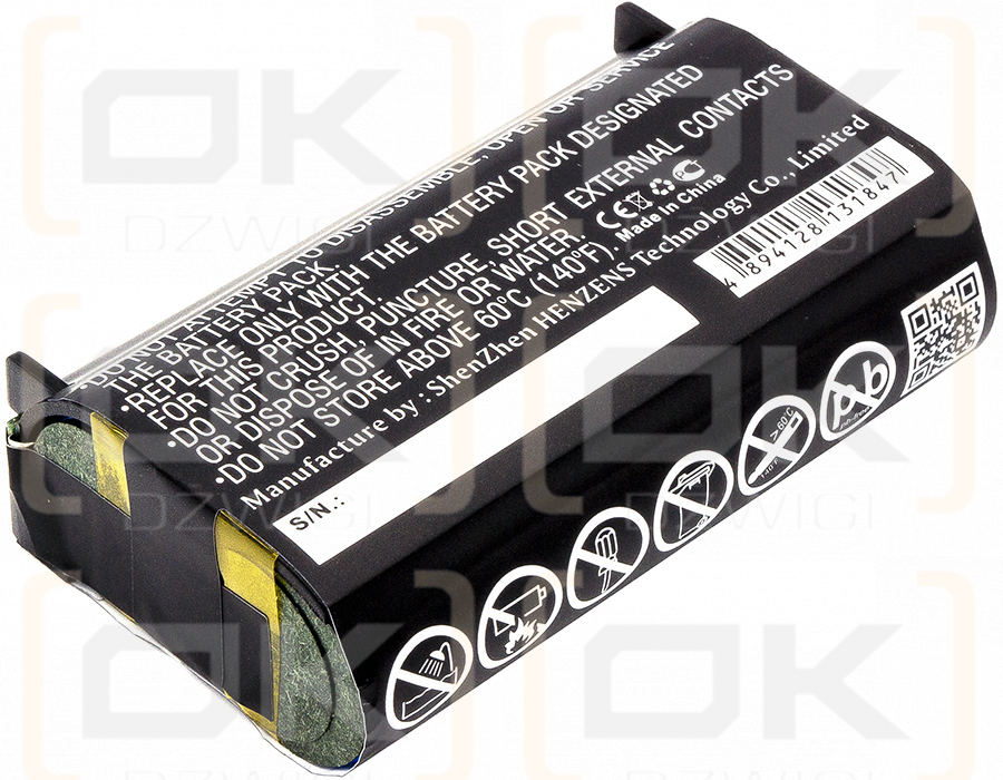 Getac PS236C / 441820900006 6800mAh Li-ion 3.7V (Cameron Sino)