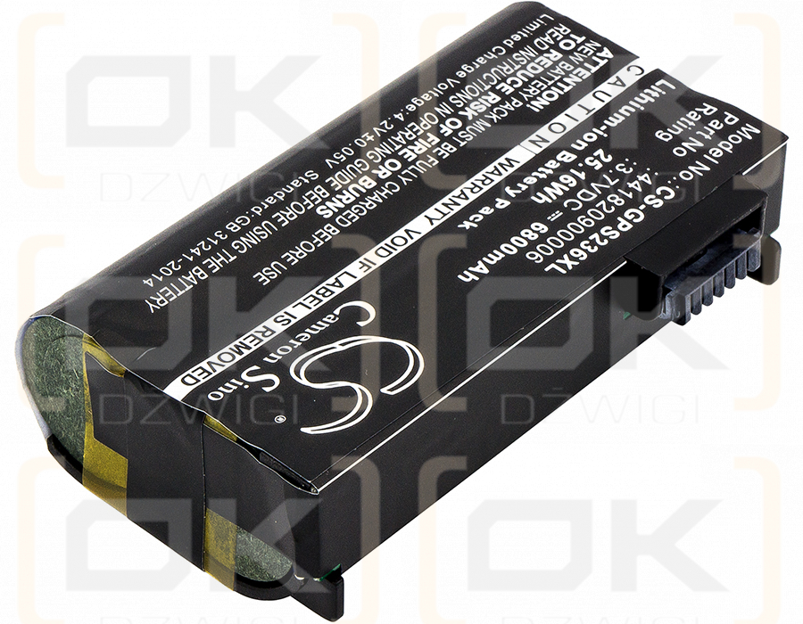 Getac PS236C / 441820900006 6800mAh Li-ion 3.7V (Cameron Sino)