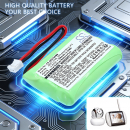 Batería de repuesto para Motorola MBP36PU / TFL3X44AAA900 700mAh Ni-MH 3.6V (Cameron Sino)