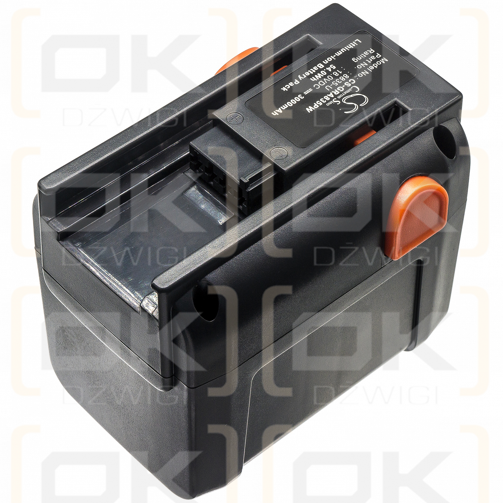 Gardena ErgoCut 48-Li 8878 / 8835-U 3000 mAh Li-Ion 18,0 V (Cameron Sino)