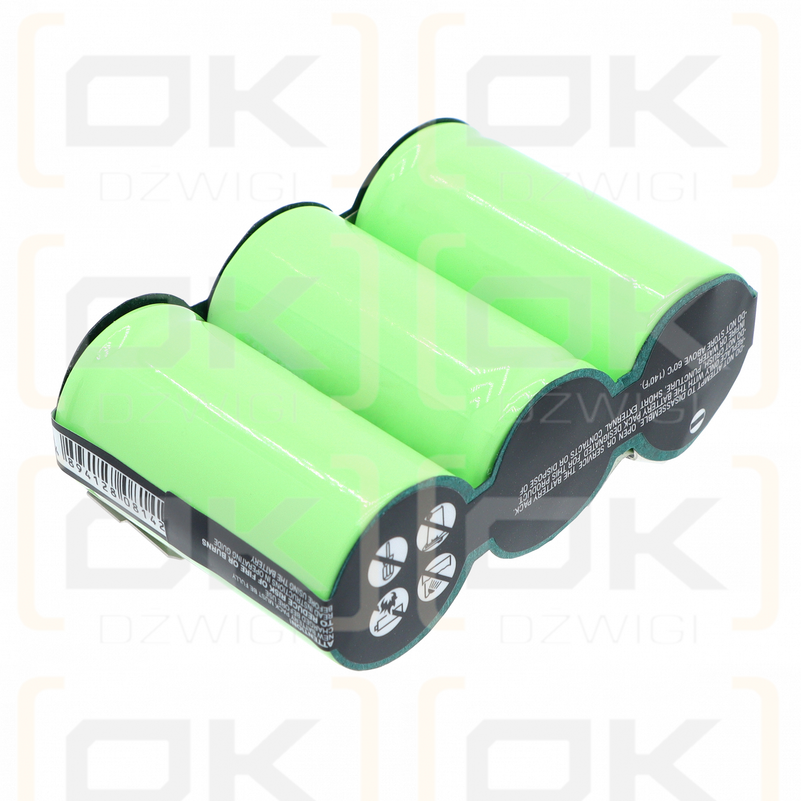 Batería de repuesto para Gardena Rasenkantenschere / Accu45 3000 mAh Ni-MH 3.6 V (Cameron Sino)