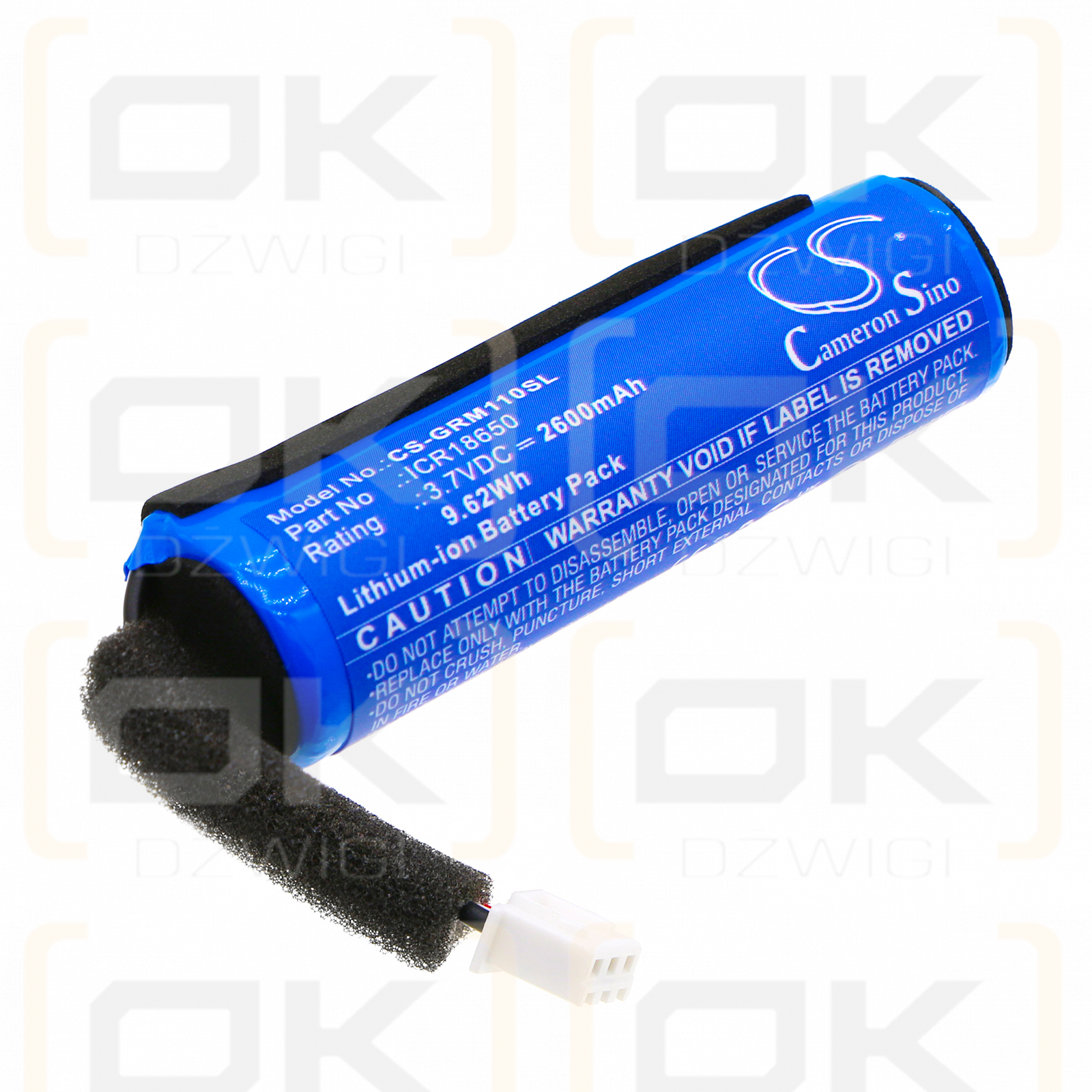 Groove onn AAAGRY100006889 / ICR18650 2600mAh Li-ion 3.7V (Cameron Sino)