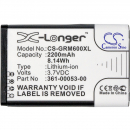 Garmin Alpha 300 / 361-00053-00 2200mAh Li-ion 3.7V (Cameron Sino)