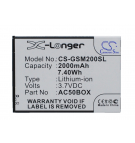 Archos 50 Neon 4G / AC50BOX 2000 mAh Li-ion 3.7 V (Cameron Sino)