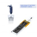 Gilson F81052 PIPETMAN M P8X100M EIGHT CHANNEL 10 - 100 UL DIGITAL PIPETTE / F807007 400 mAh Li-Polymer 3.7 V (Cameron Sino)