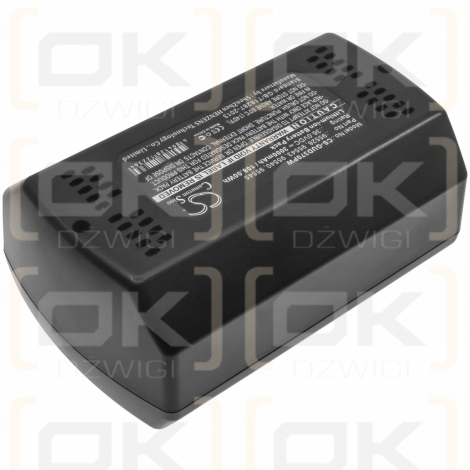 Gude Freischneider / 95526 3000 mAh Li-Ion 36,0 V (Cameron Sino)