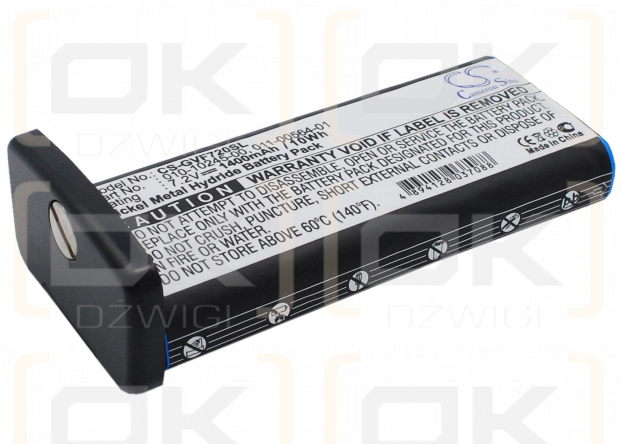 Garmin VHF 725e / 010-10245-00 1400 mAh Ni-MH 7,2 V (Cameron Sino)