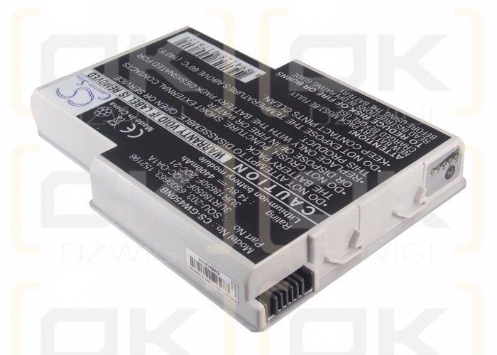 Gateway Solo 400VSP / 1527196 4400 mAh Li-Ion 14,8 V (Cameron Sino)