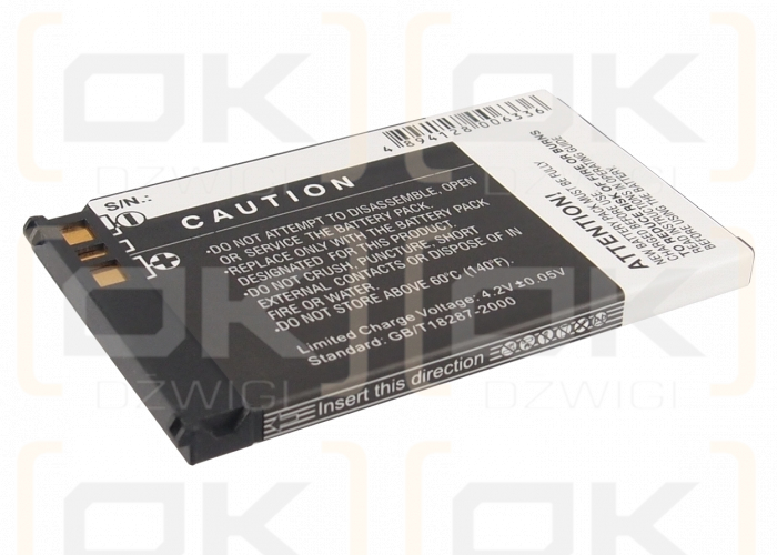 Sharp TM-150 / XN-1BT30 950mAh Li-ion 3.7V (Cameron Sino)