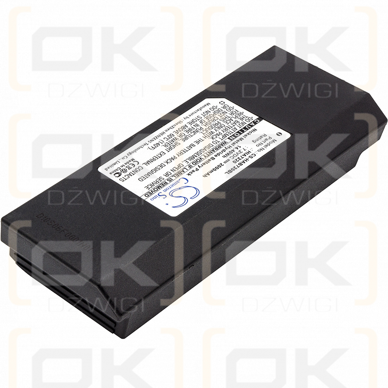 Hiab XSDrive 3786692 batería 7.2VDC 2000mAh