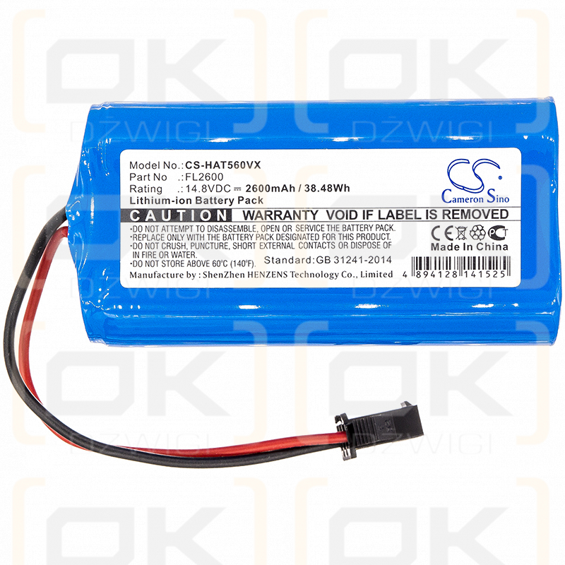 Haier TAB-T560H / FL2600 2600mAh Li-ion 14.8V (Cameron Sino)