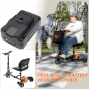 SuperHandy 3 Wheel Power Mobility Scooter /  GUO050 2000 mAh Li-ion 48 V (Cameron Sino)