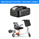SuperHandy 3 Wheel Power Mobility Scooter /  GUO050 2000 mAh Li-ion 48 V (Cameron Sino)