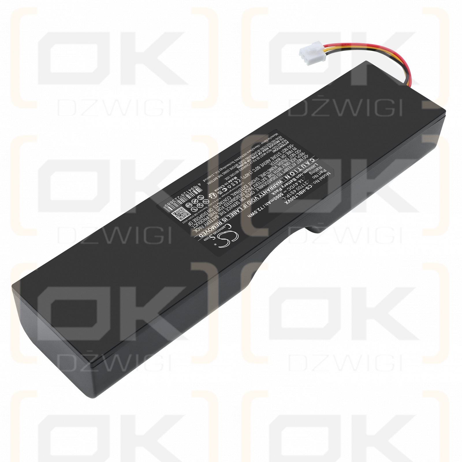 HOBOT Legee D8 / 21700 4S1P-L 5000 mAh Li-ion 14.4 V (Cameron Sino)