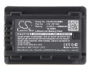 Panasonic HC-V770 / VW-VBT380 4040mAh Li-ion 3.6V (Cameron Sino)