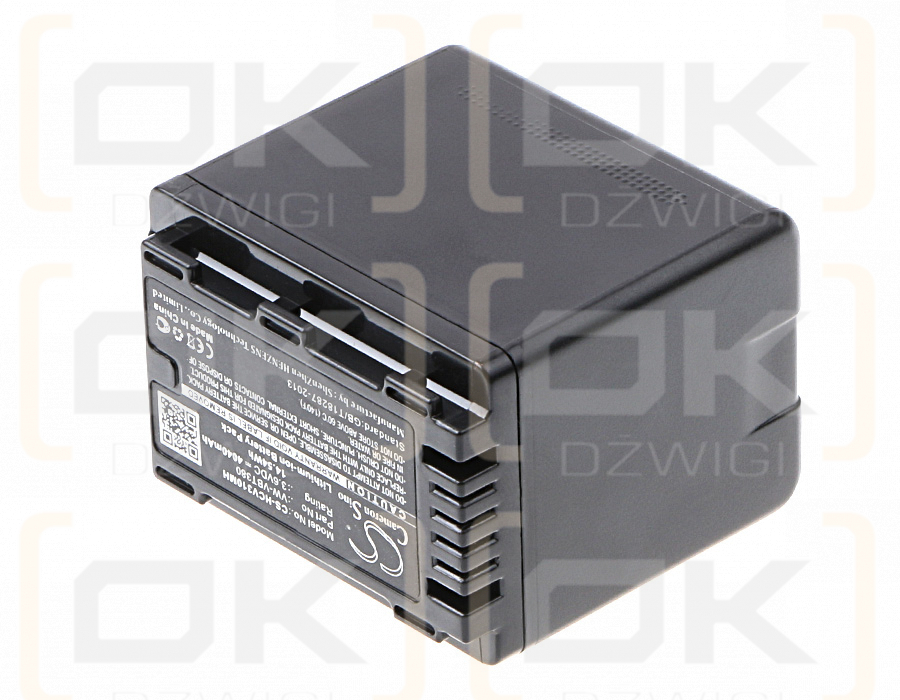 Panasonic HC-V770 / VW-VBT380 4040mAh Li-ion 3.6V (Cameron Sino)