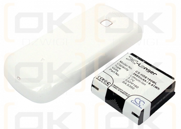 T-Mobile G1 Touch / 35H00119-00M 2680mAh Li-ion 3.7V (Cameron Sino)