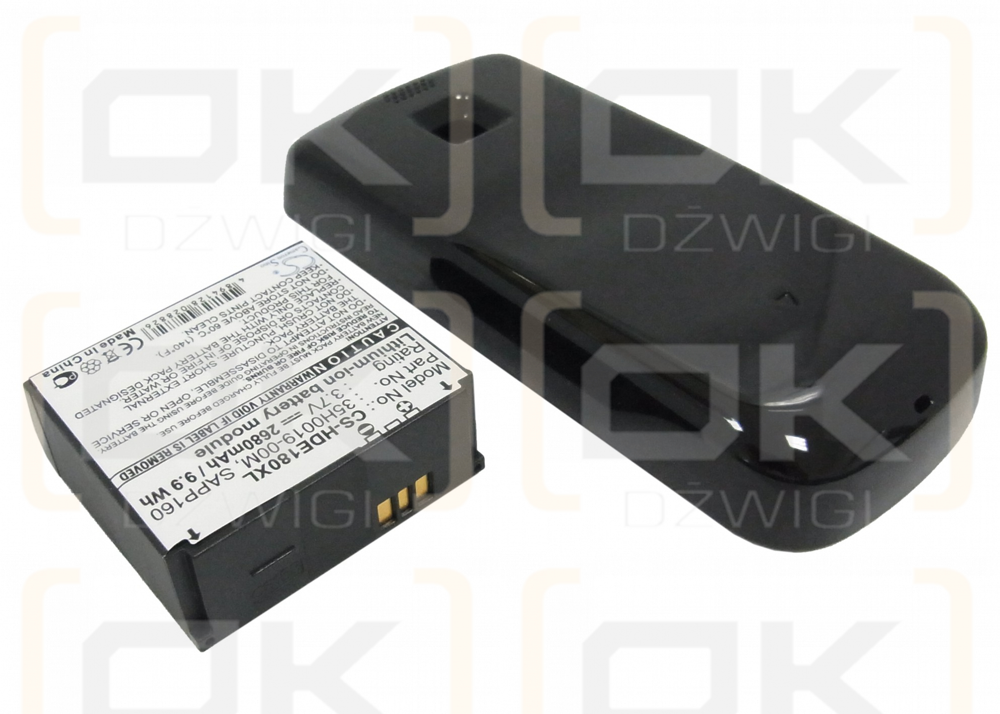 T-Mobile G1 Touch / 35H00119-00M 2680 mAh Li-Ion 3,7 V (Cameron Sino)